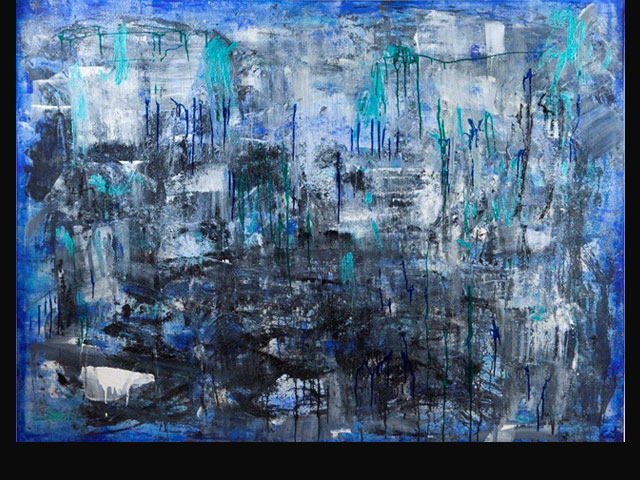 Of Waters and Skies – acrylic 2 x 1.5 M