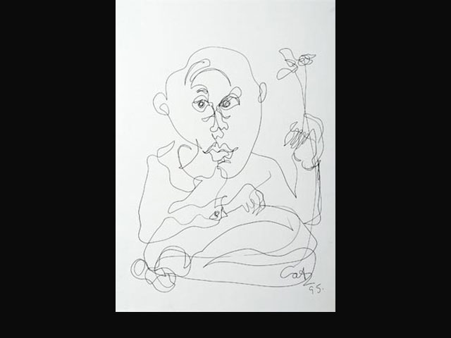 Angry Plaything – ink 35 x 25 cm