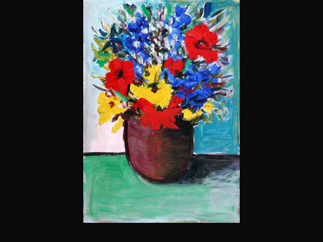 Every Morning – acrylic 64 x 45 cm