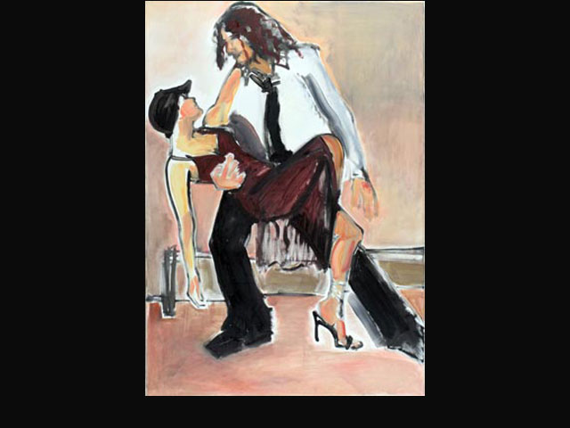 Liberties – oil 100 x 70 cm