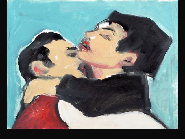 Secrets of Love 1 – oil on paper 35 x 40 cm