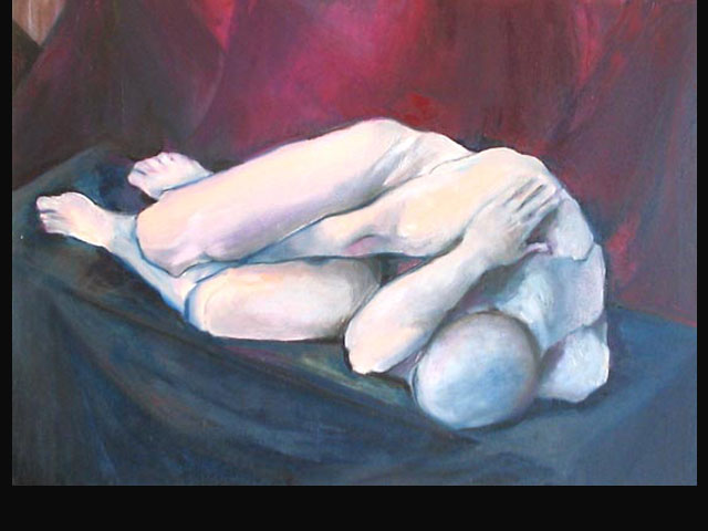 Loneliness – oil on canvas 70 x 50 cm