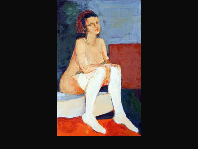 The Blue Hour – watercolor 35 x 50 cm