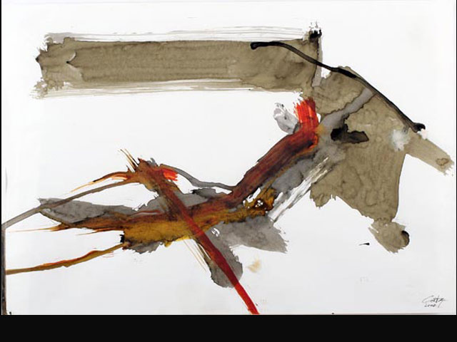 Avellaneda Station – ink 35 x 50 cm