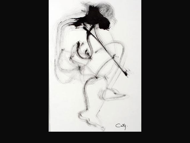 Reverie – ink 35 x 50 cm