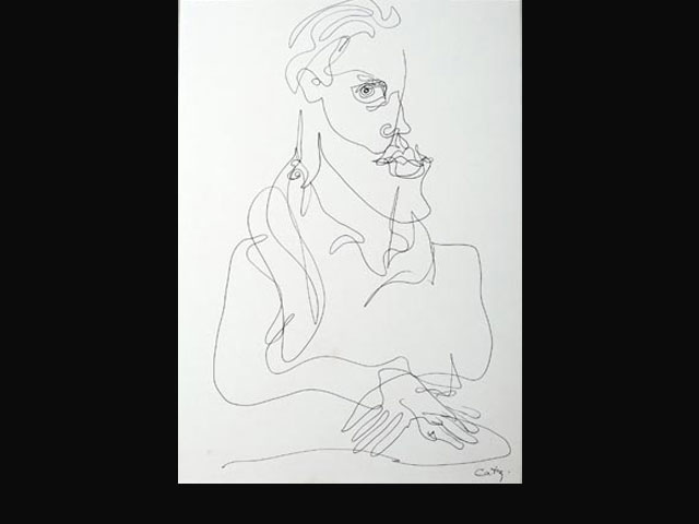 “No te creo” tinta - 35x25 cm. 