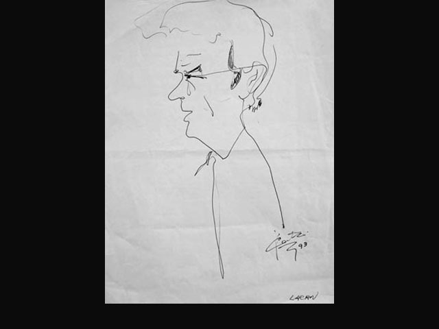 “Lacan” técnica tinta - 0,45x0,35 mts.