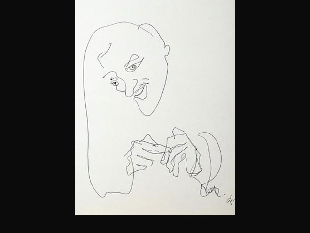 “Codicia” tinta - 28x21 cm. 